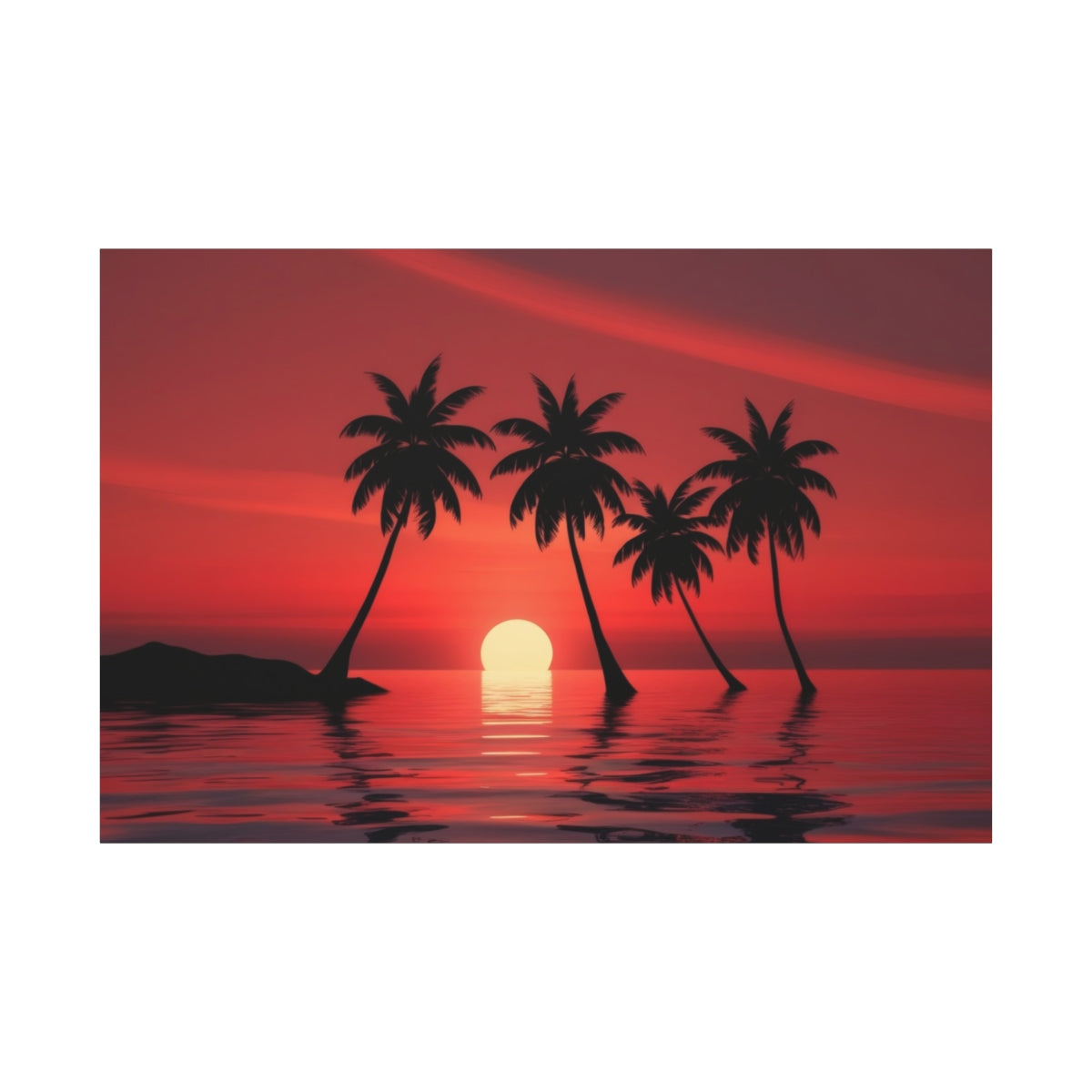 Tropical Serenade at Sunset