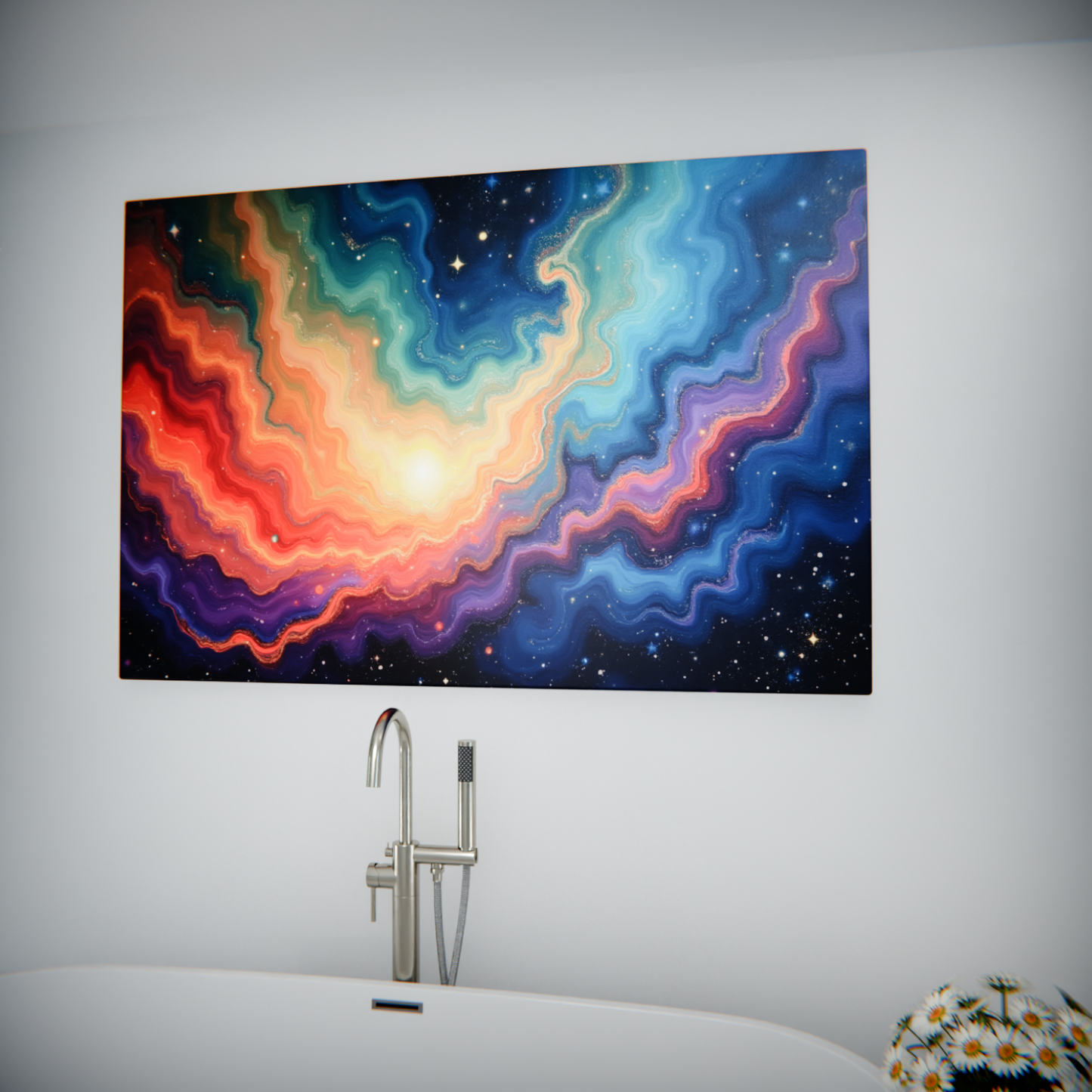 Cosmic Swirl of Colors