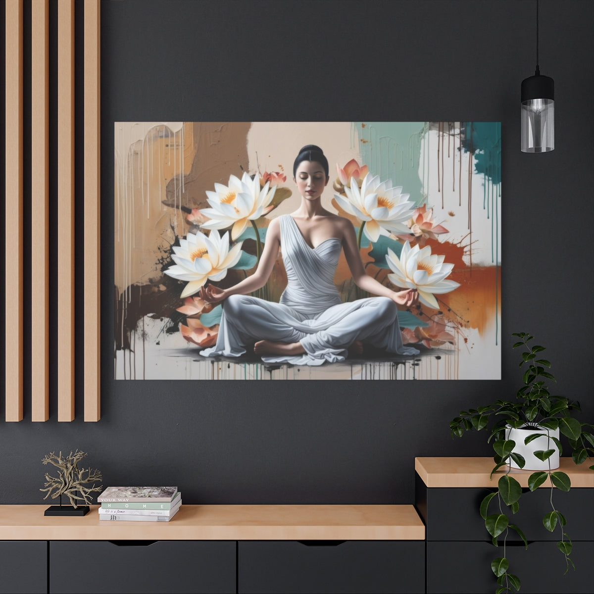 Serenity in Bloom: Lotus Meditation