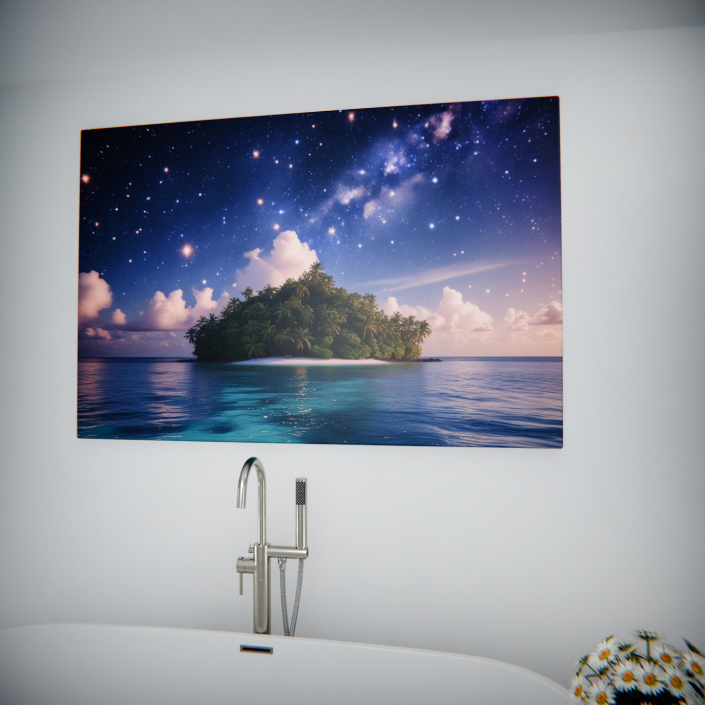 Cosmic Island Dreamscape