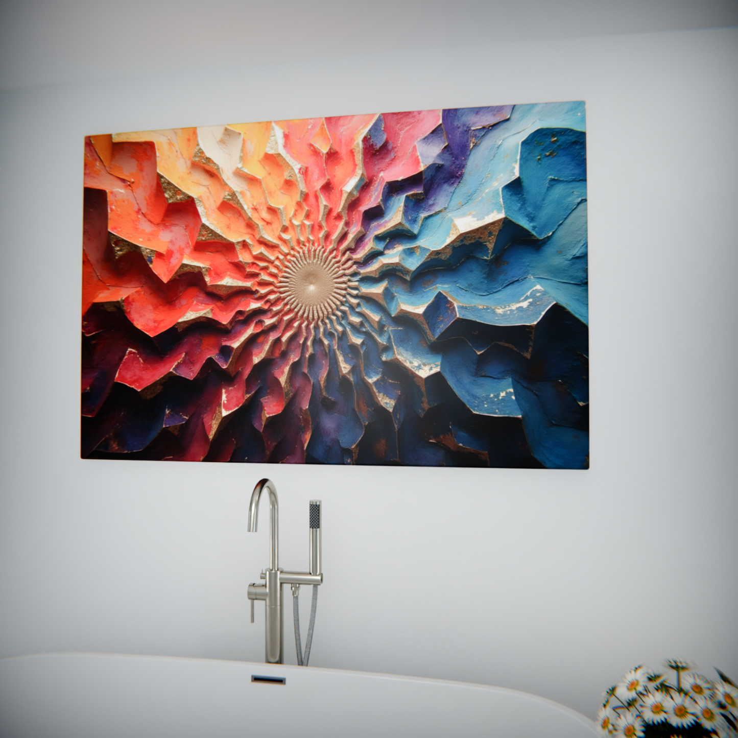 Vortex of Vibrant Hues