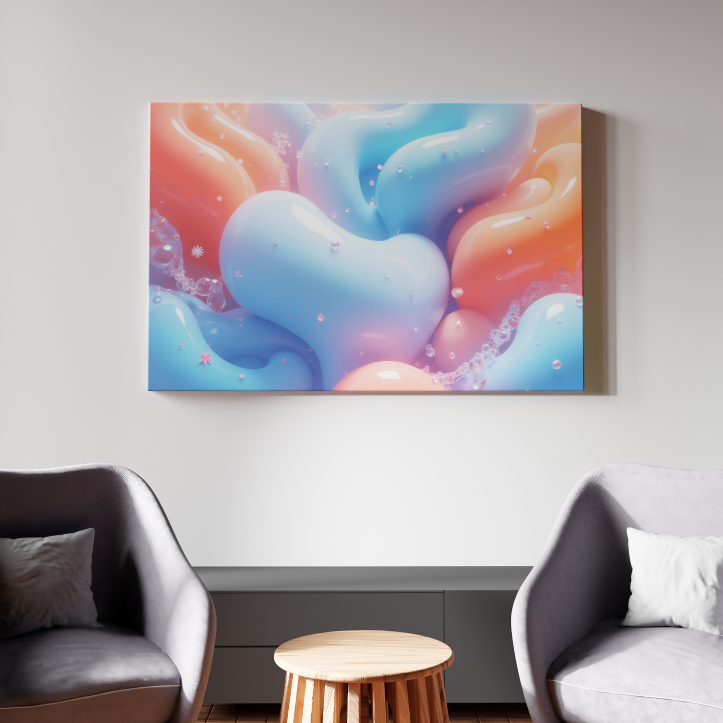 Dreamy Pastel Bubbles