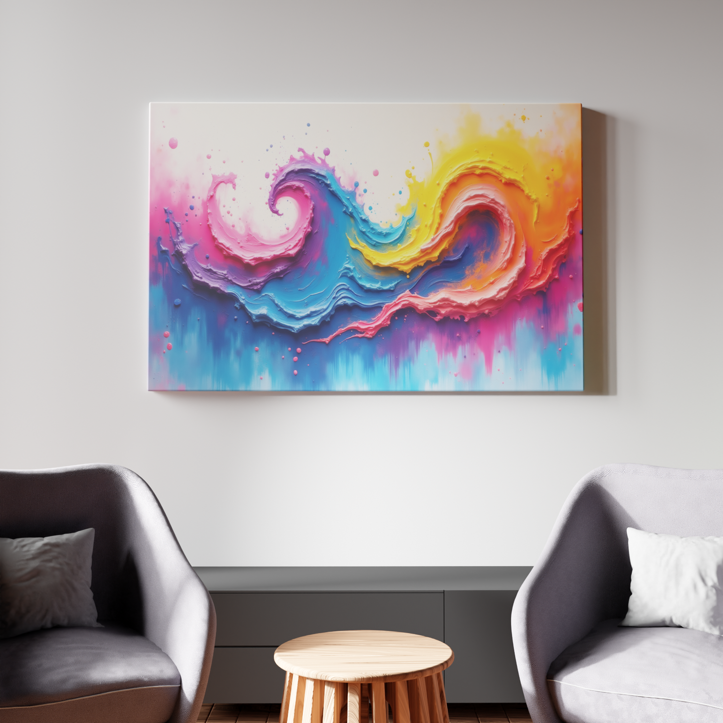 Vibrant Waves of Color