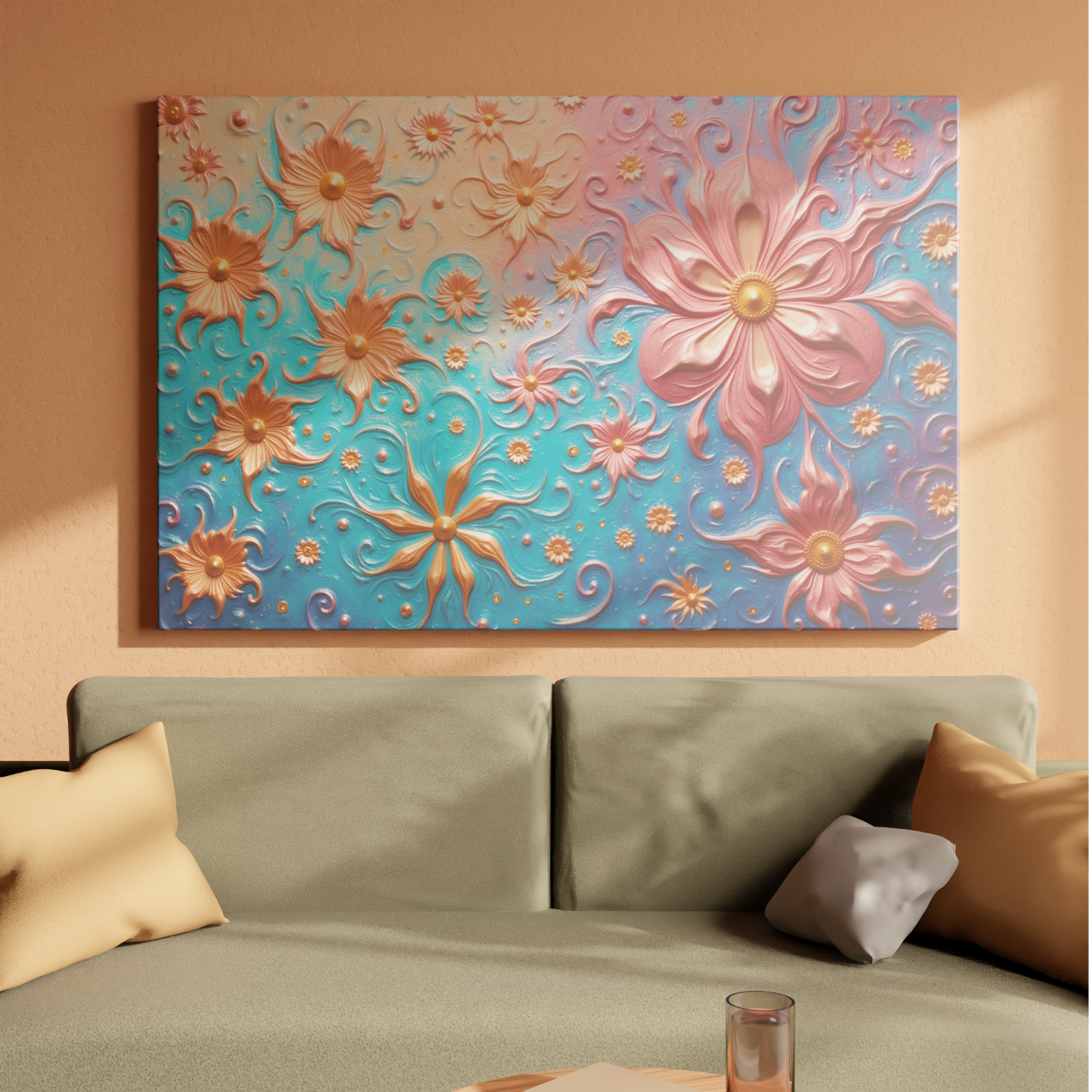 Blossoming Dreams on Canvas