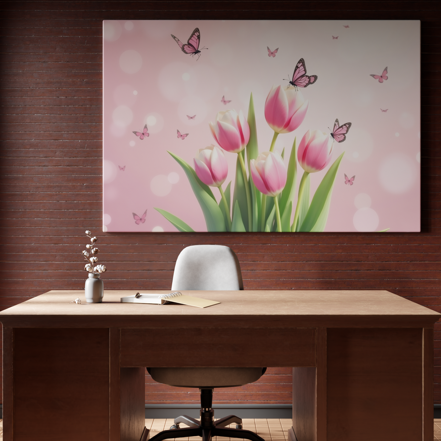 Tulip Dreams and Butterfly Breezes