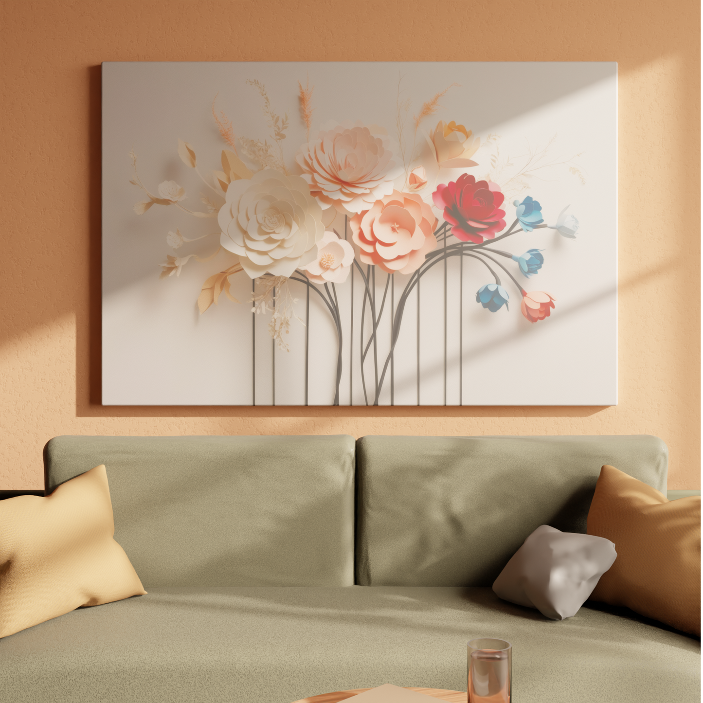 Blooming Elegance in Paper