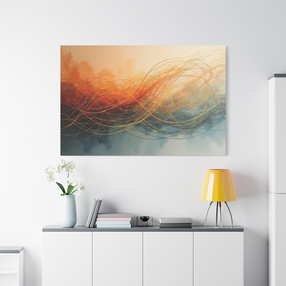 Waves of Ember and Sky