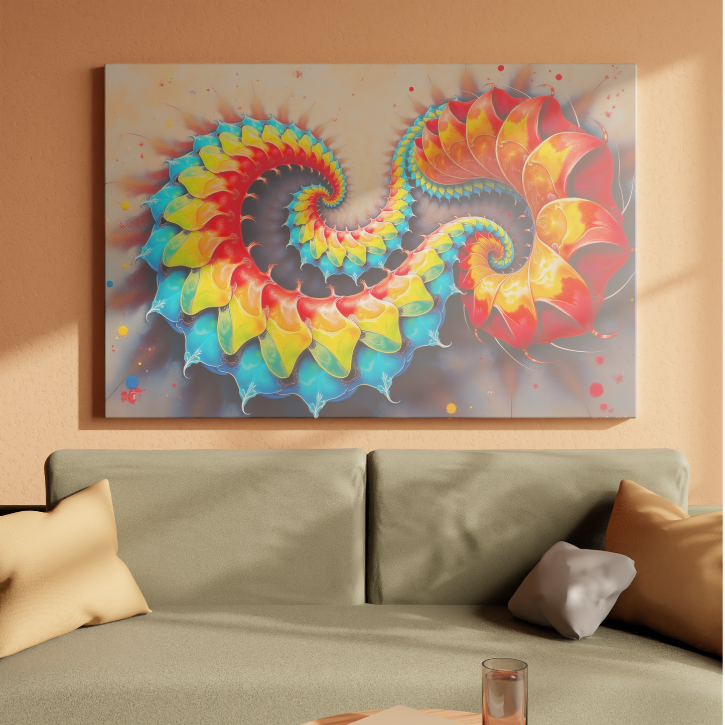 Spirals of Color
