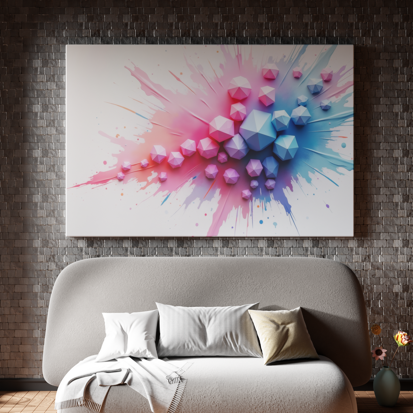 Explosive Geometric Burst