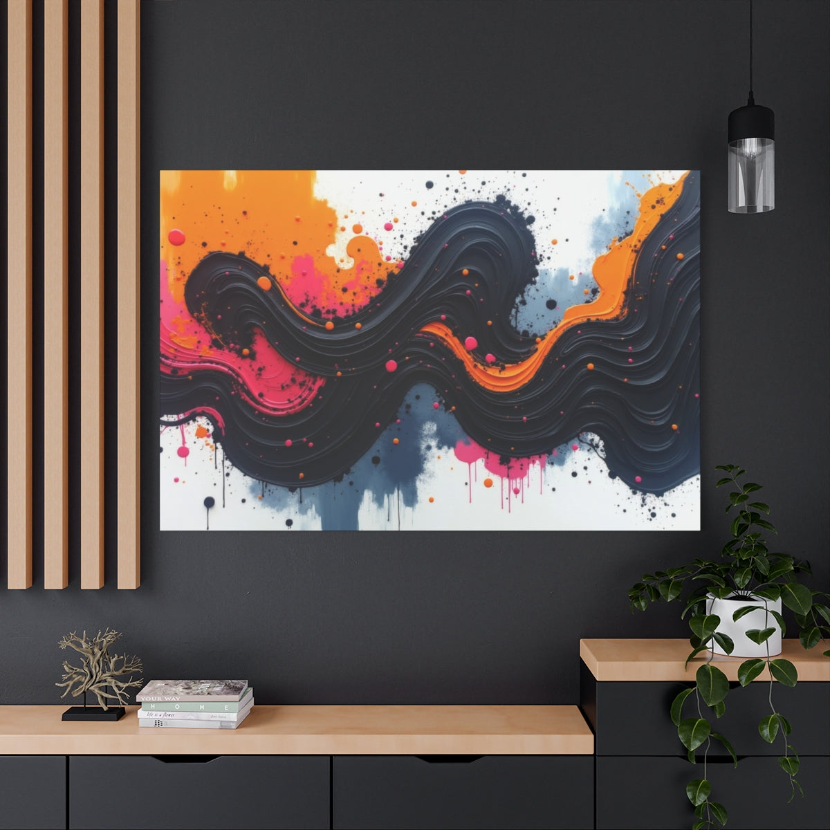 Rhythms of Color: Wavy Euphoria
