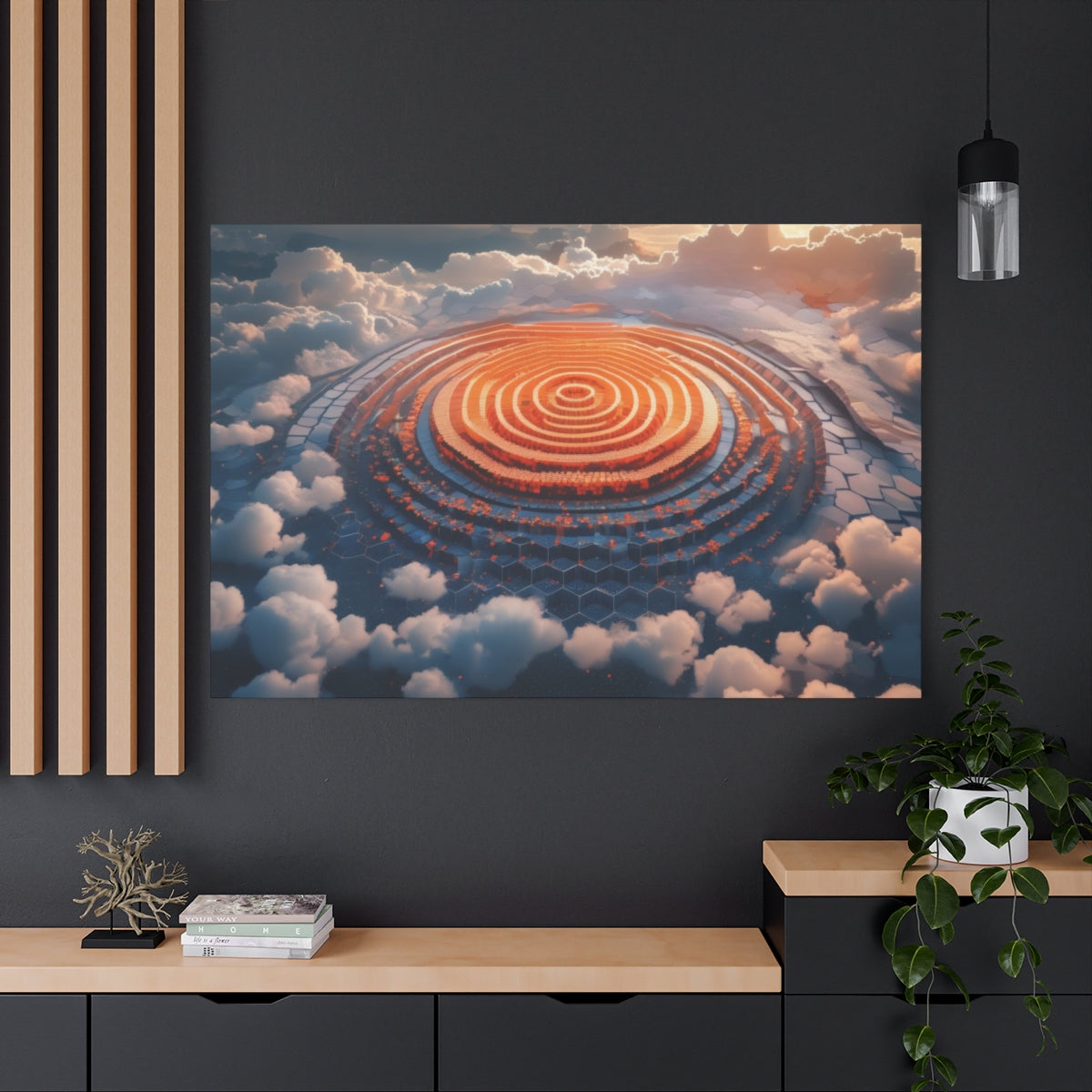 Celestial Concentric Dawn
