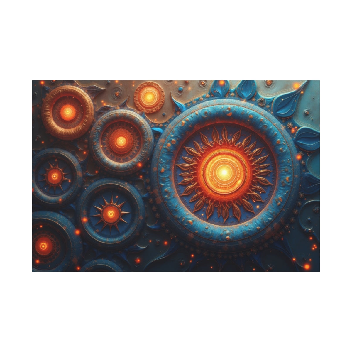 Celestial Medallions of Light