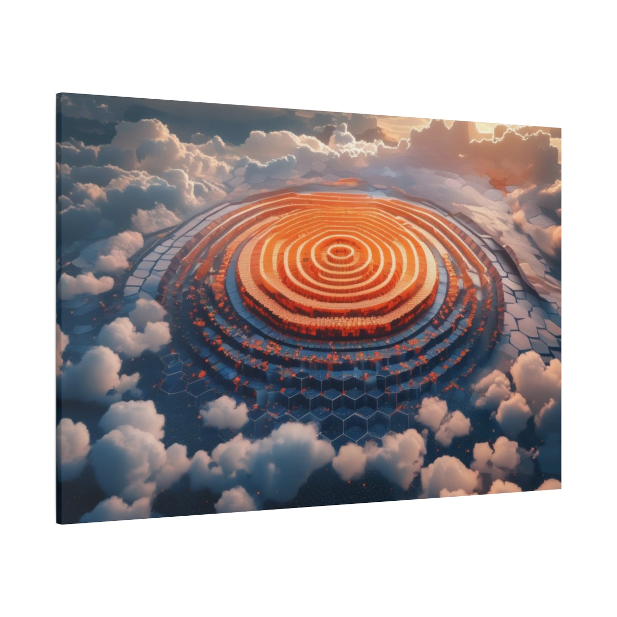 Celestial Concentric Dawn