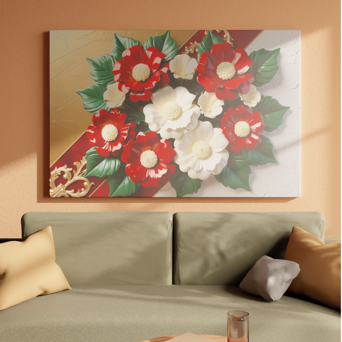 Opulent Floral Fusion