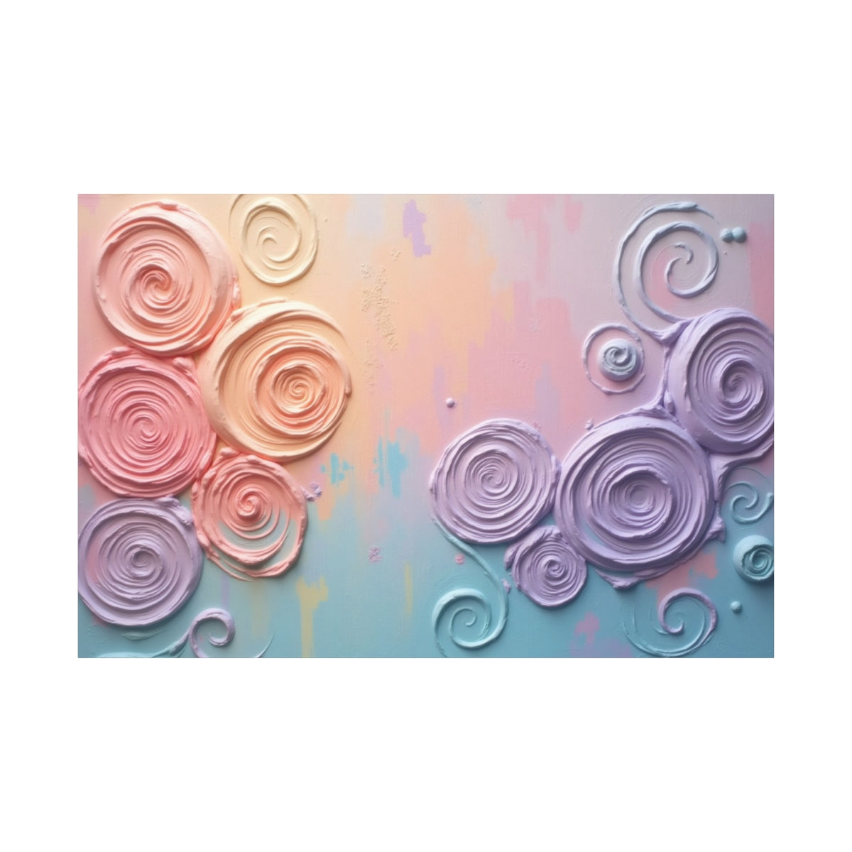 Whimsical Pastel Swirls