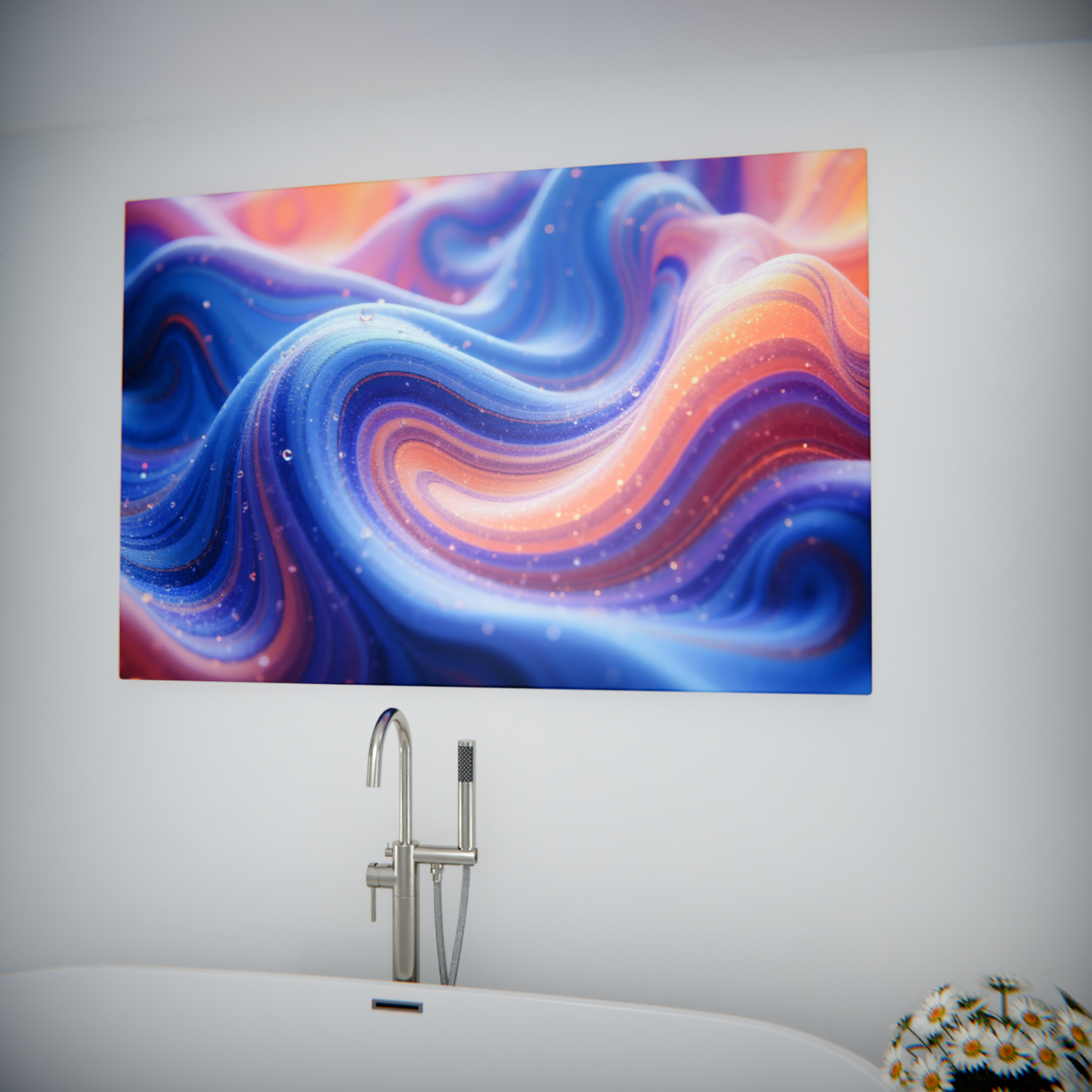 Waves of Vibrant Elegance