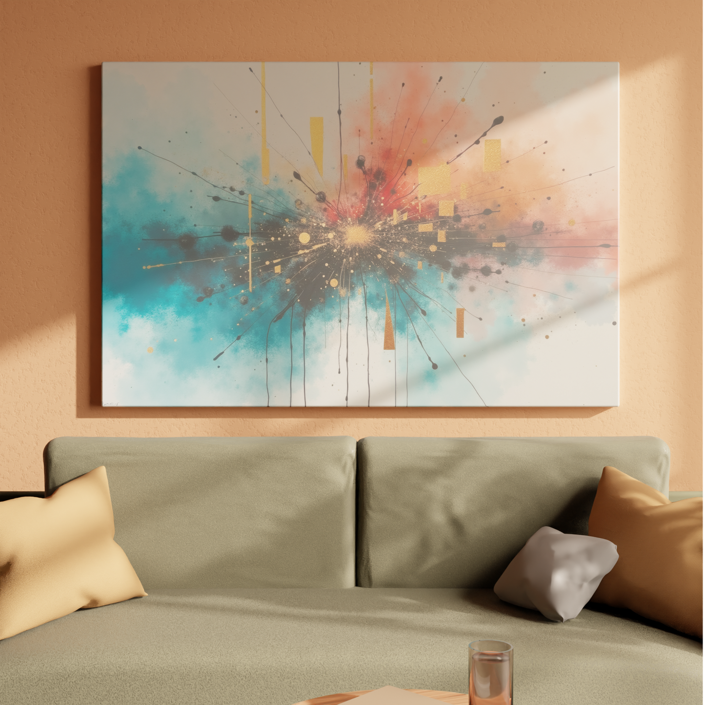 Explosive Symphony of Colors