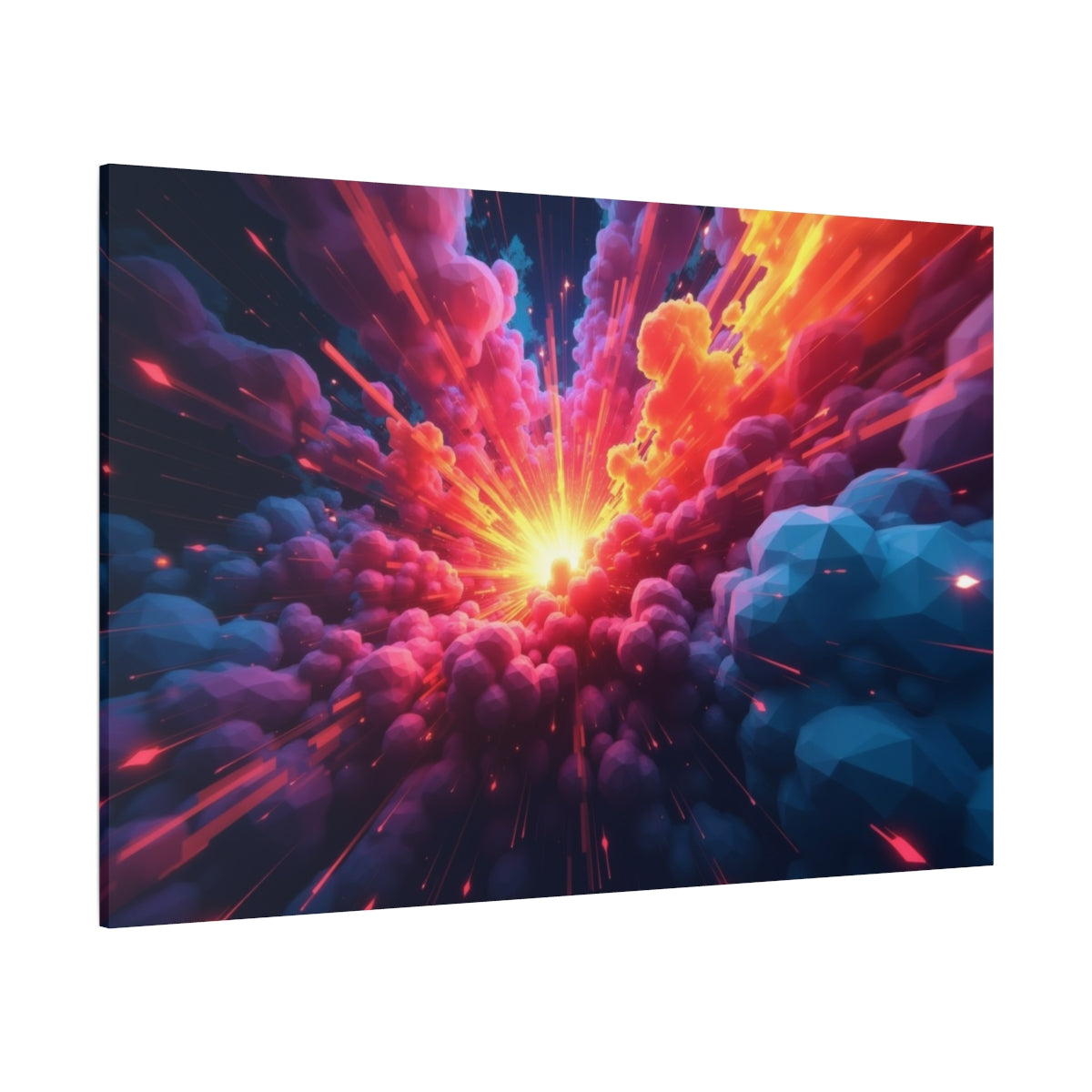 Celestial Eruption of Color