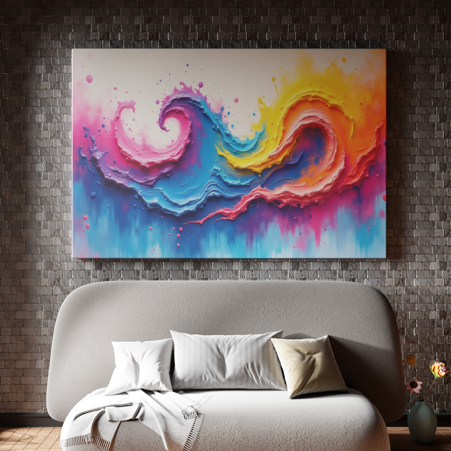 Vibrant Waves of Color