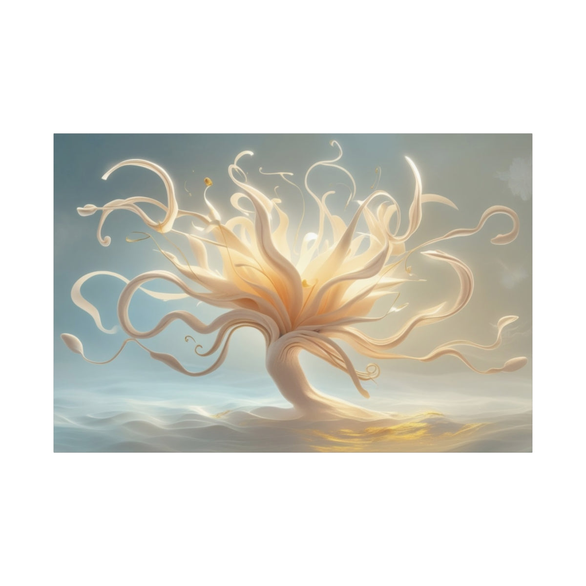 Ethereal Blossom: A Dance in Light