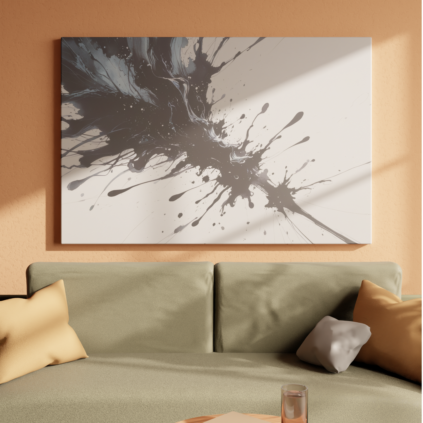 Eruption of Ink