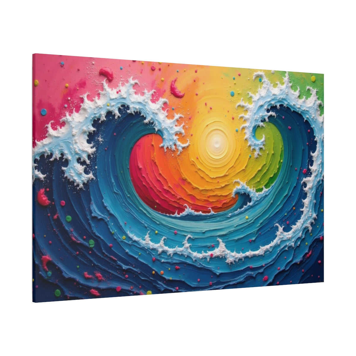 Waves of Colorful Harmony