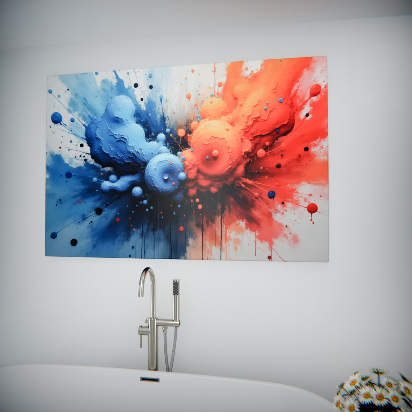 Dynamic Duality: Collision of Hues