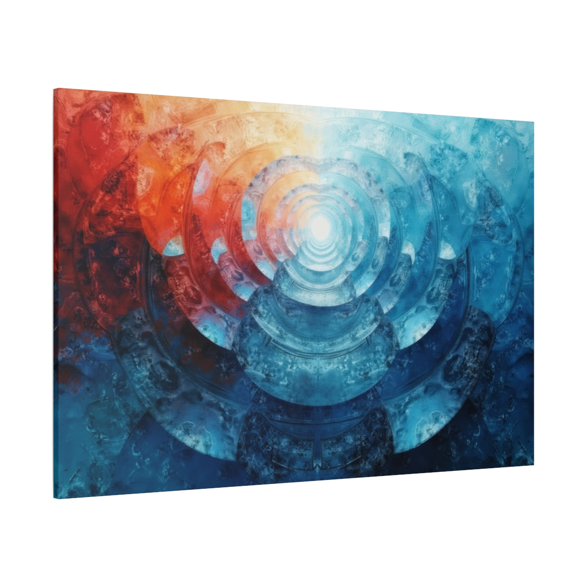 Ethereal Vortex: A Dance of Fire and Ice