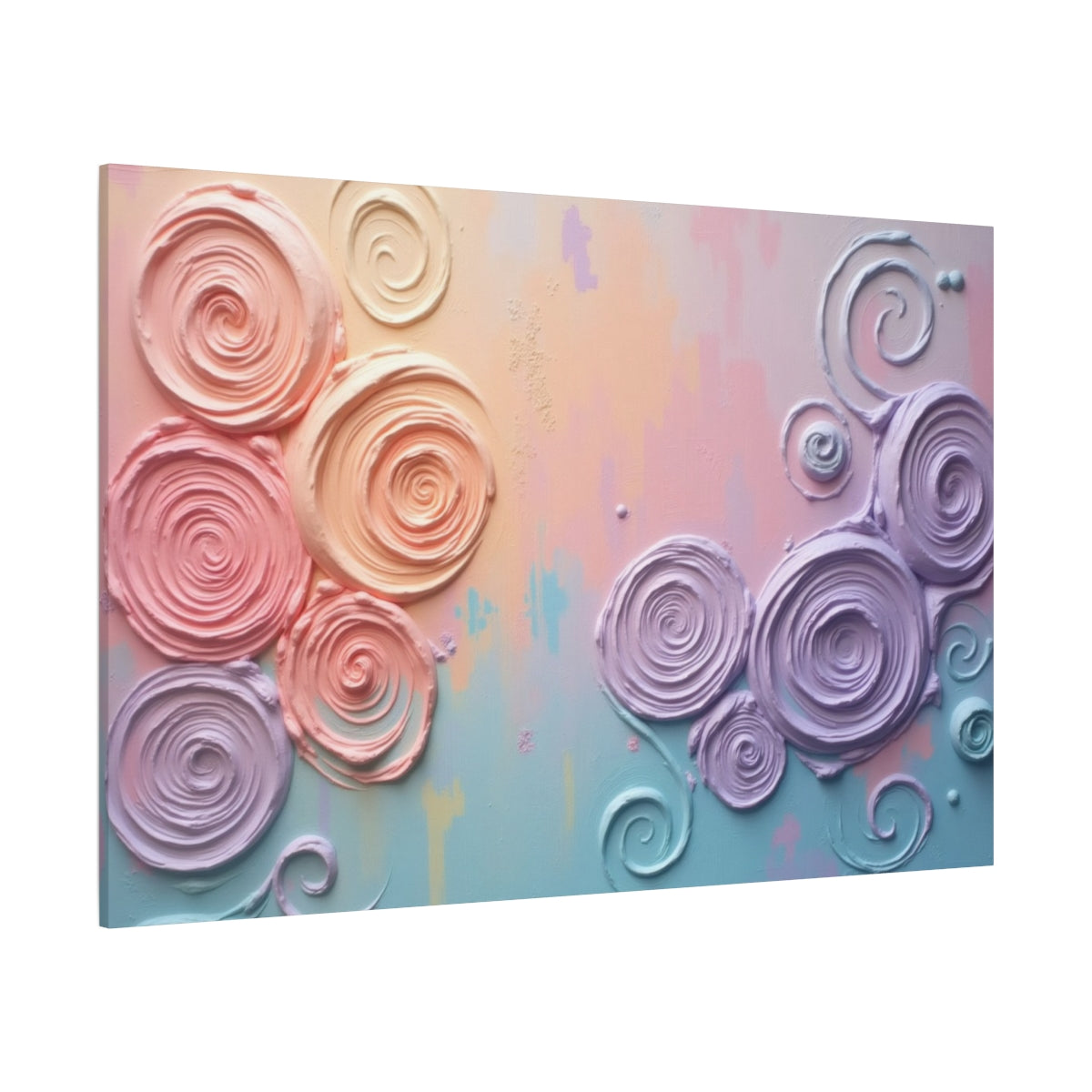 Whimsical Pastel Swirls