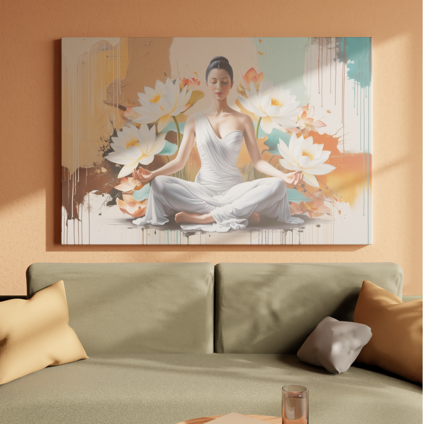 Serenity in Bloom: Lotus Meditation