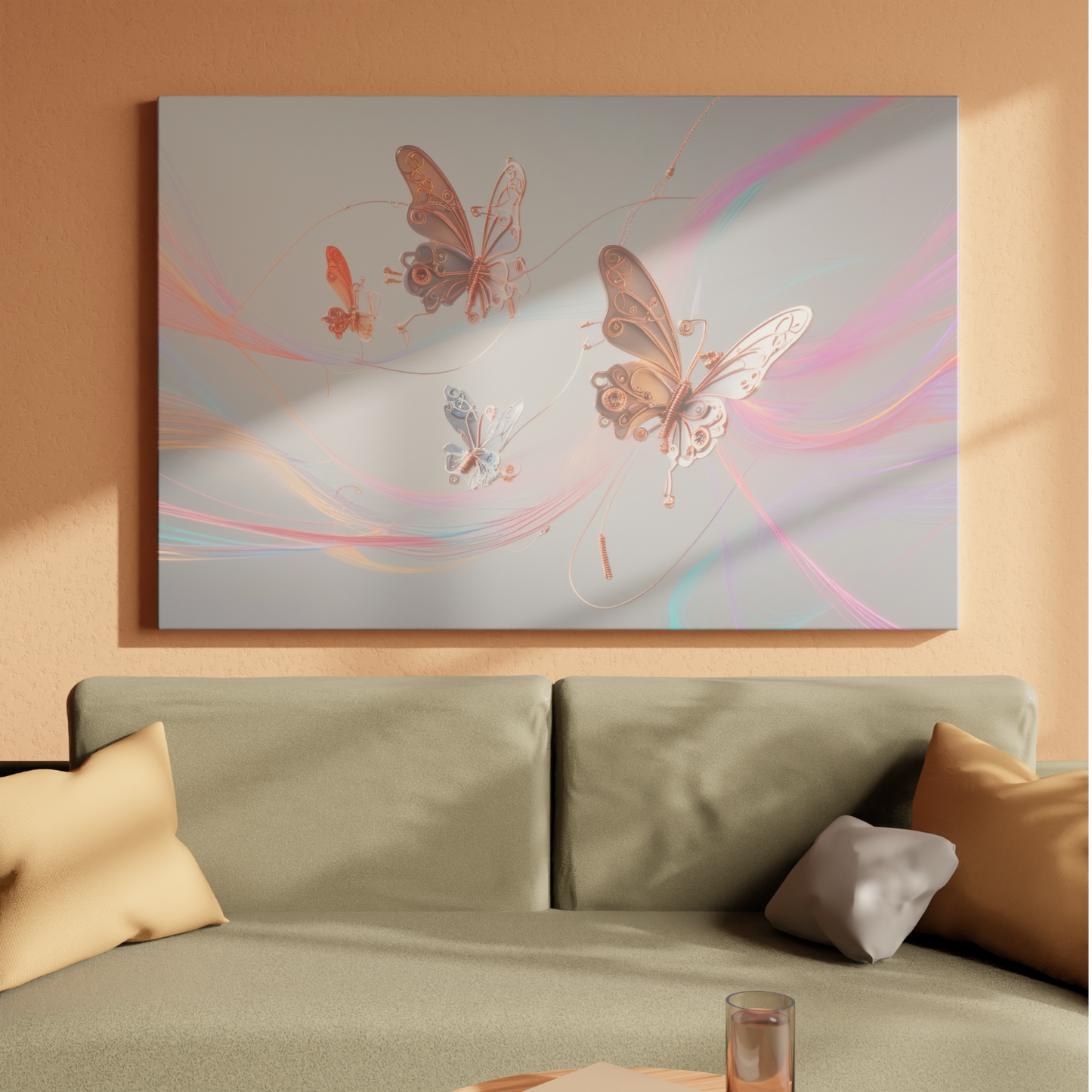 Whimsical Dance of the Butterflies