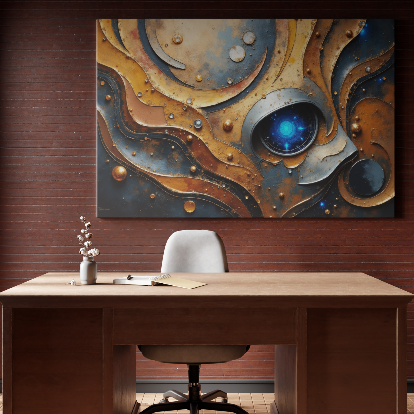 Galactic Eye of the Cosmos