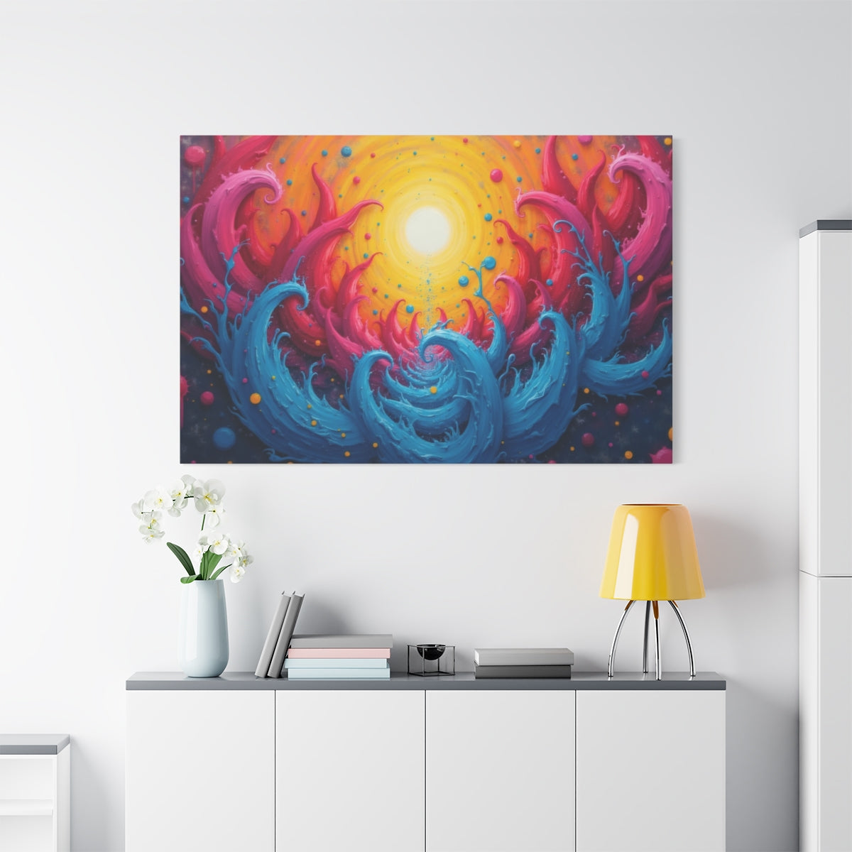Vortex of Vivid Waves