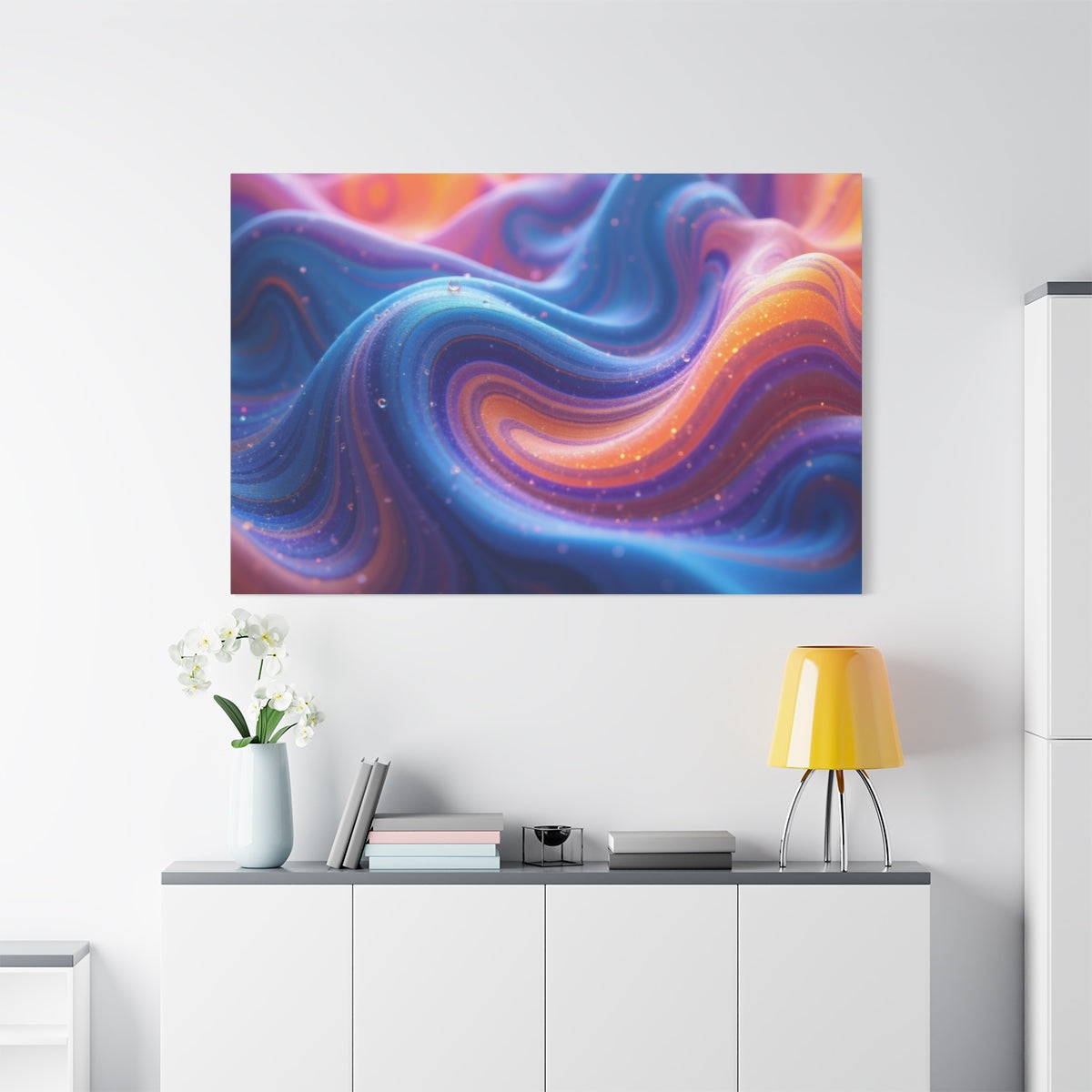 Waves of Vibrant Elegance