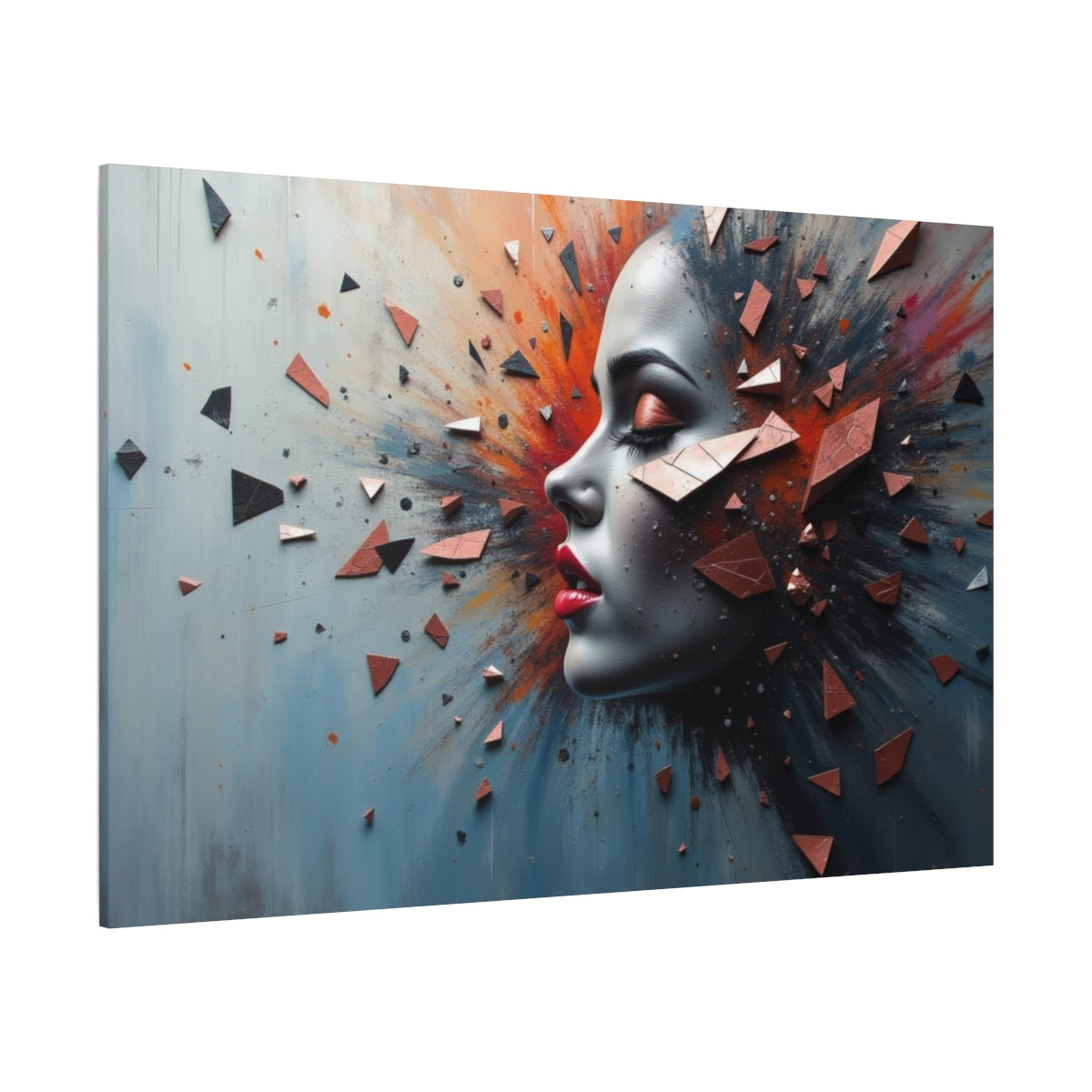 Fragmented Beauty: Shattered Expressions