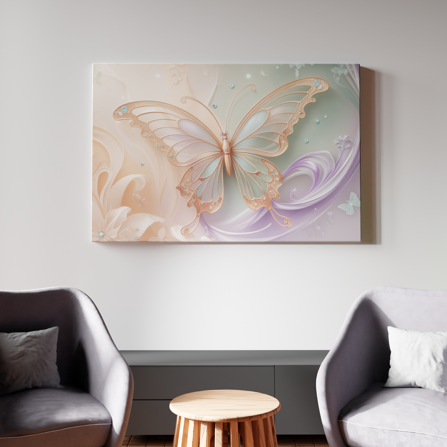 Ethereal Butterfly Elegance