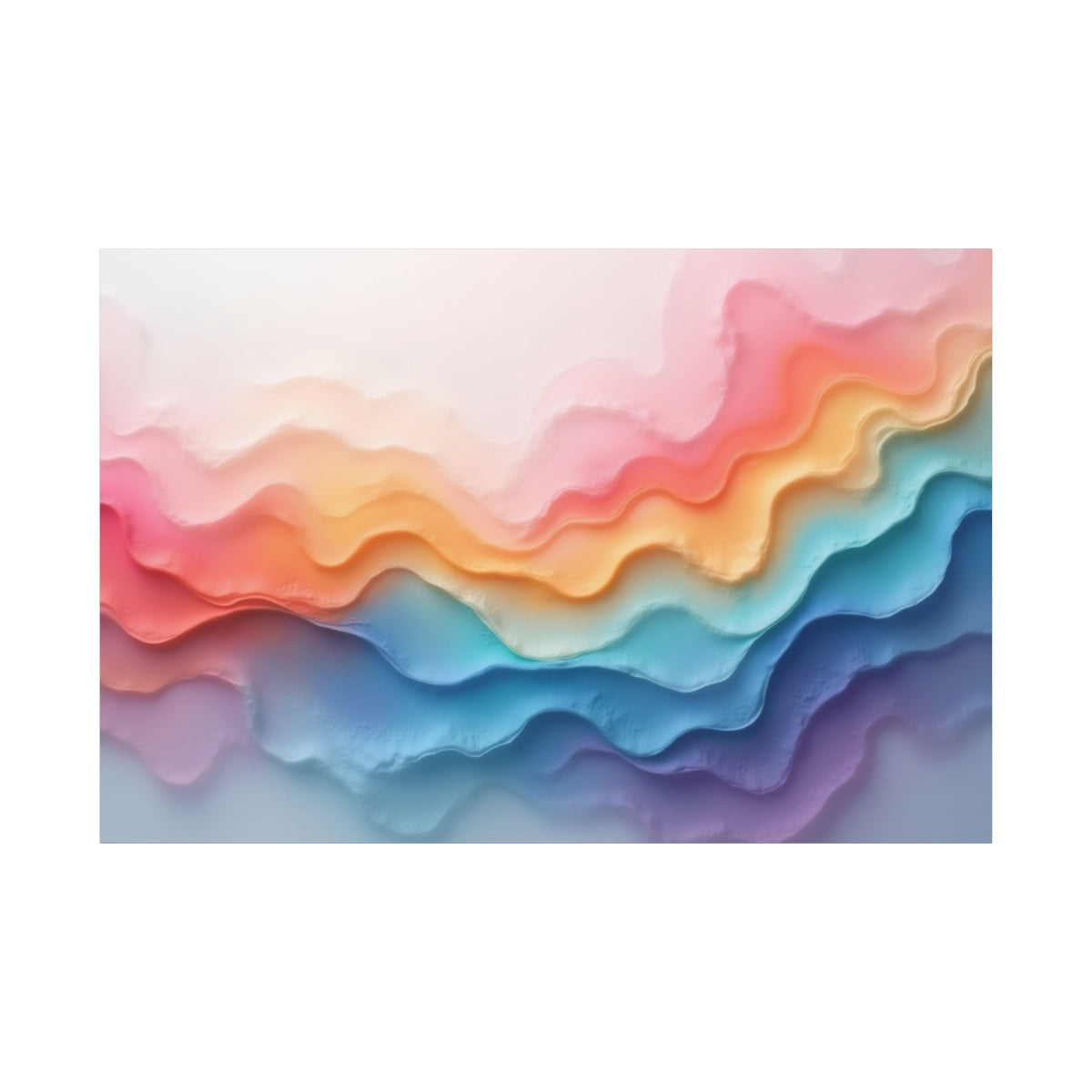 Waves of Colorful Serenity