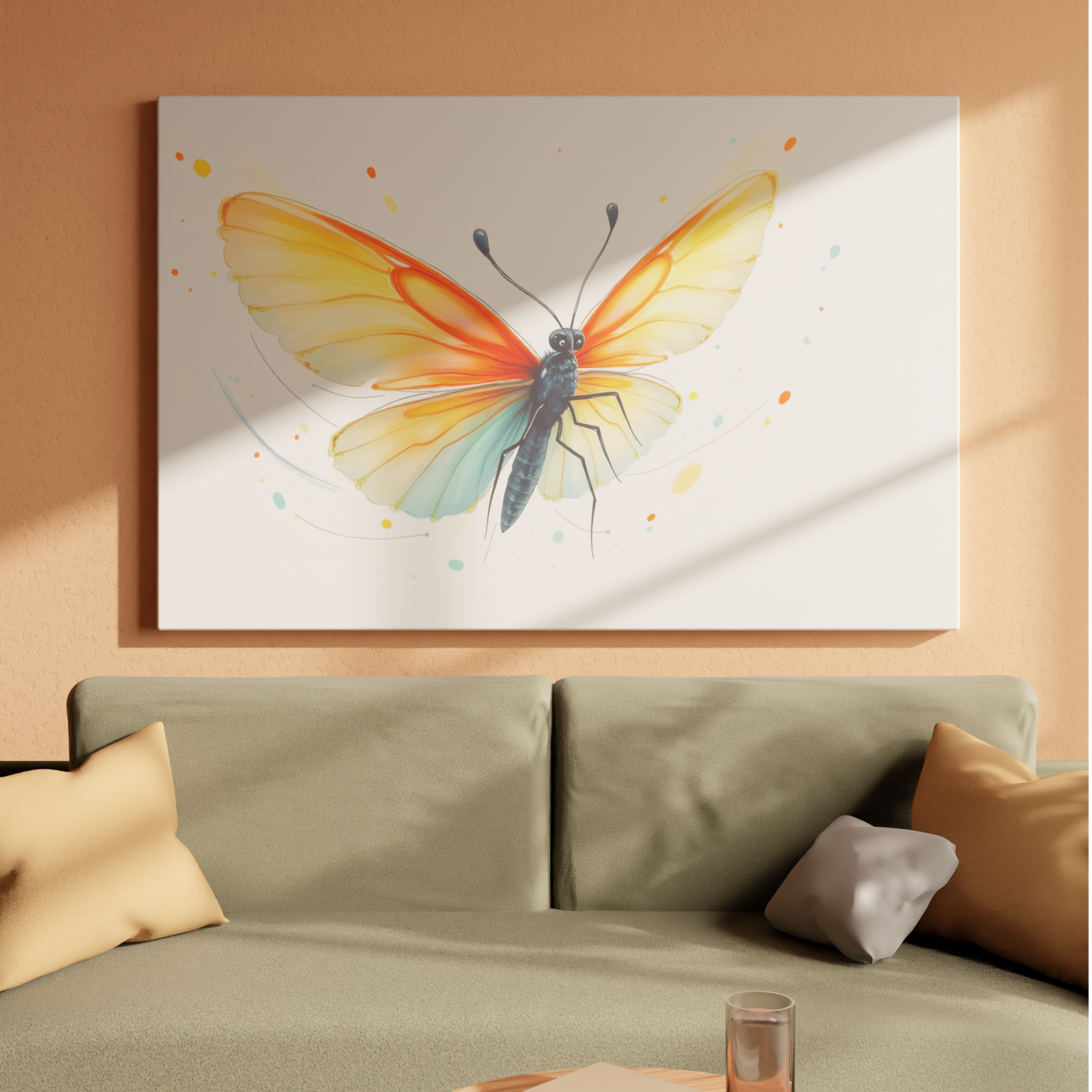 Sunlit Butterfly Dance