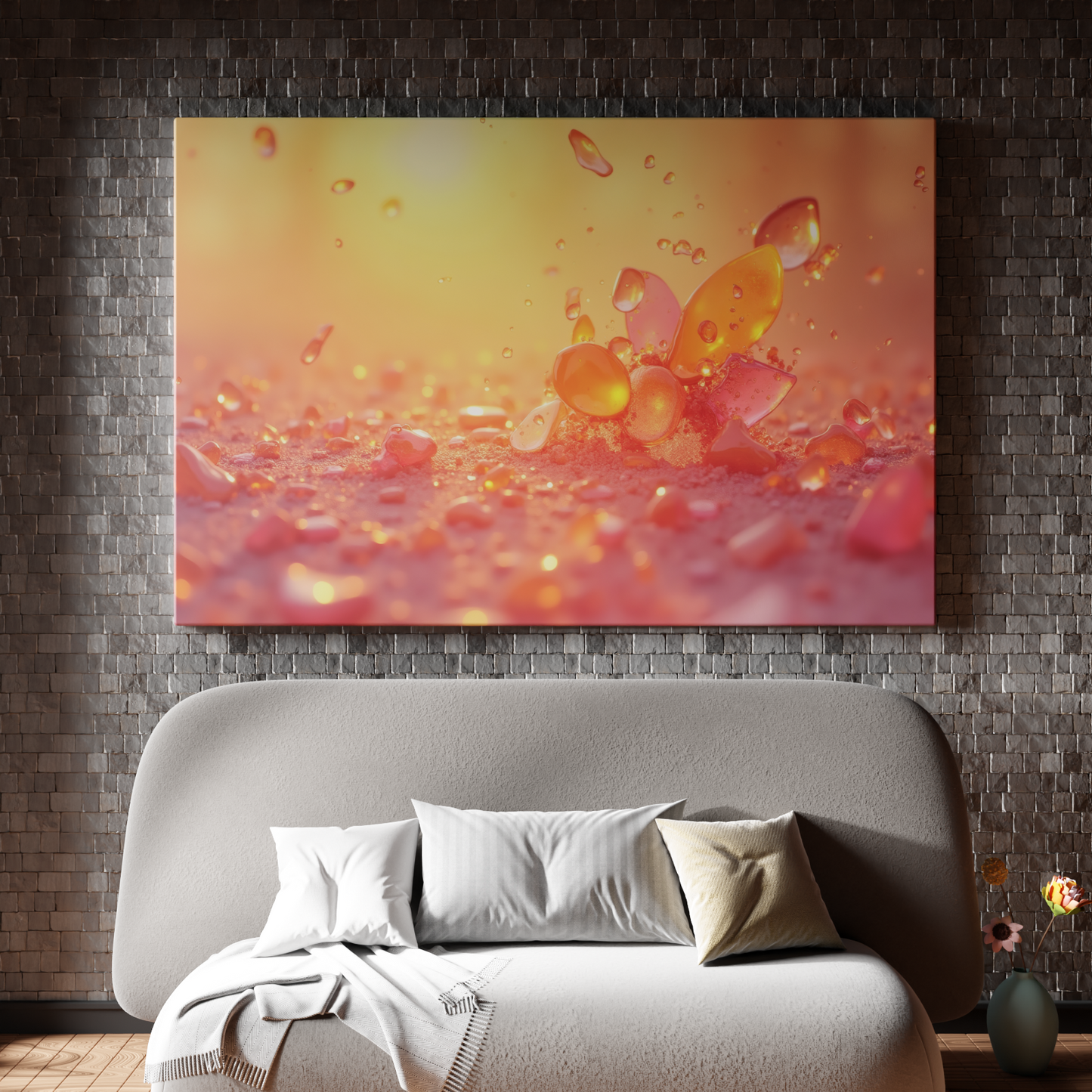 Amber Symphony at Sunrise