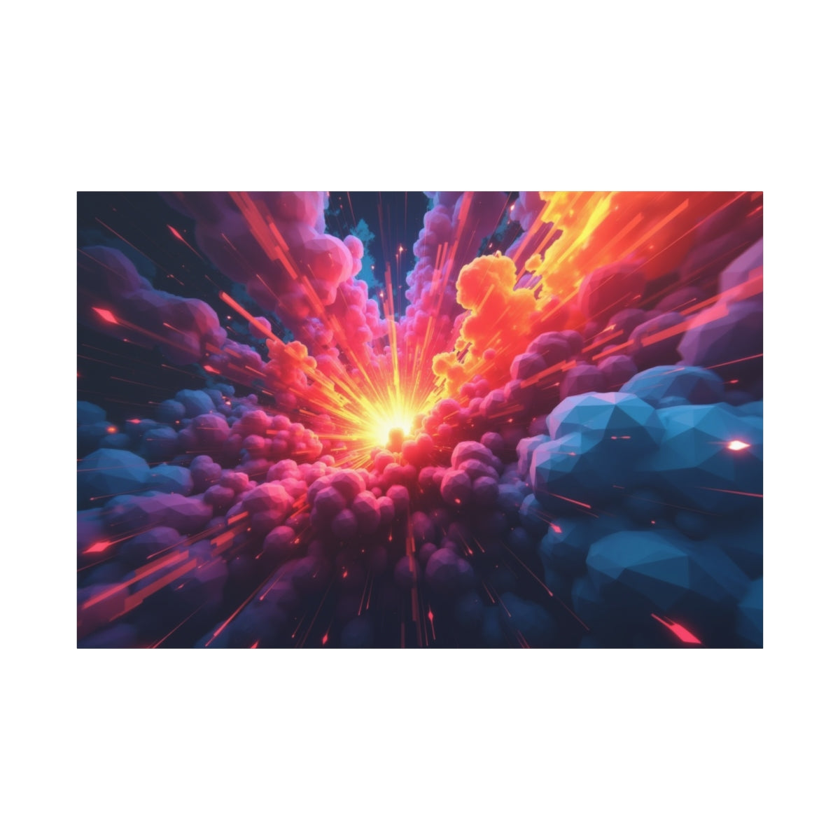 Celestial Eruption of Color