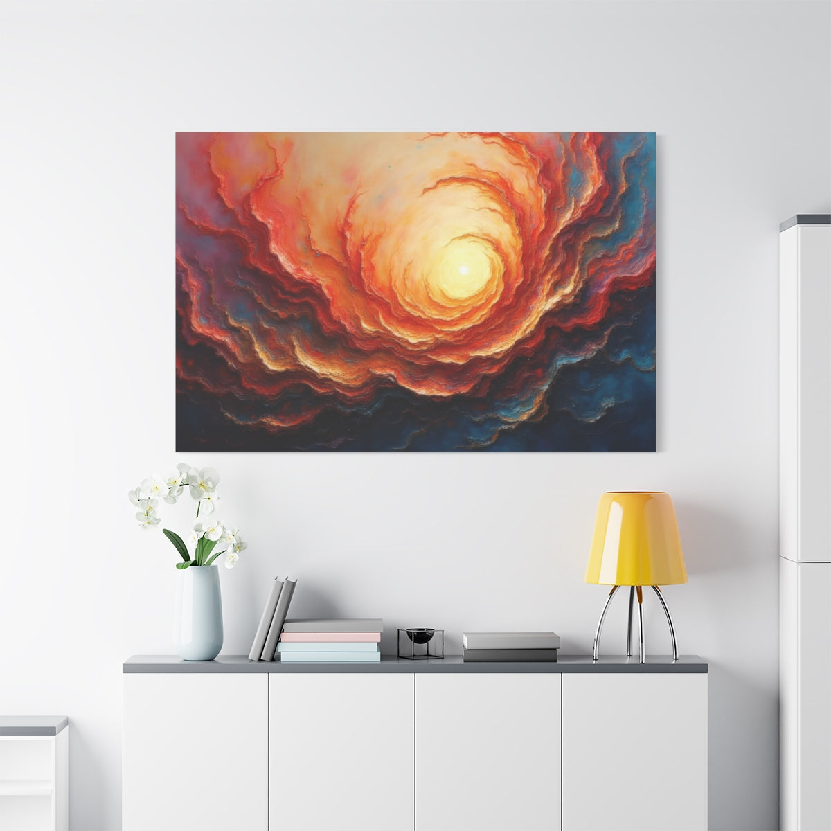 Celestial Swirls of Dawn