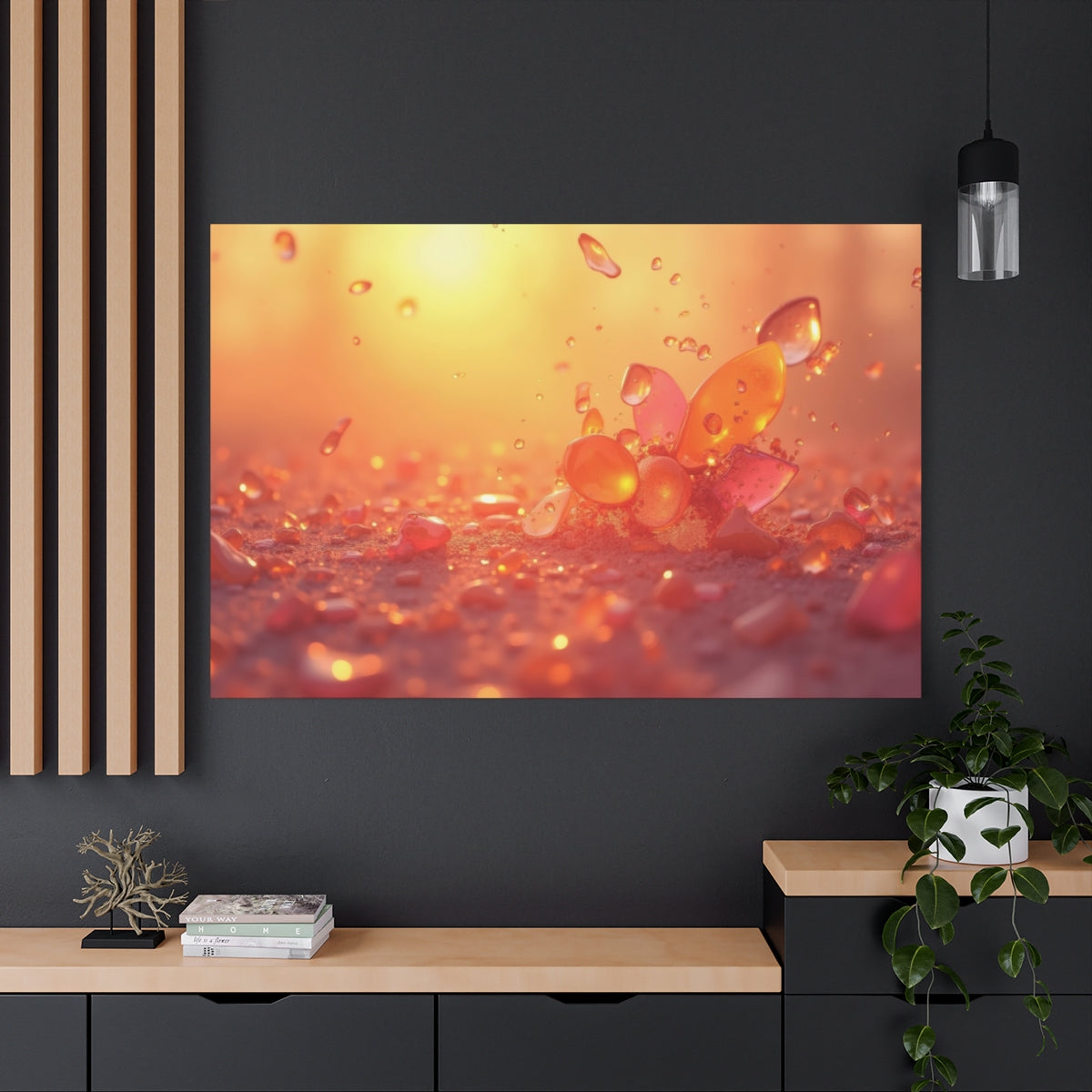 Amber Symphony at Sunrise