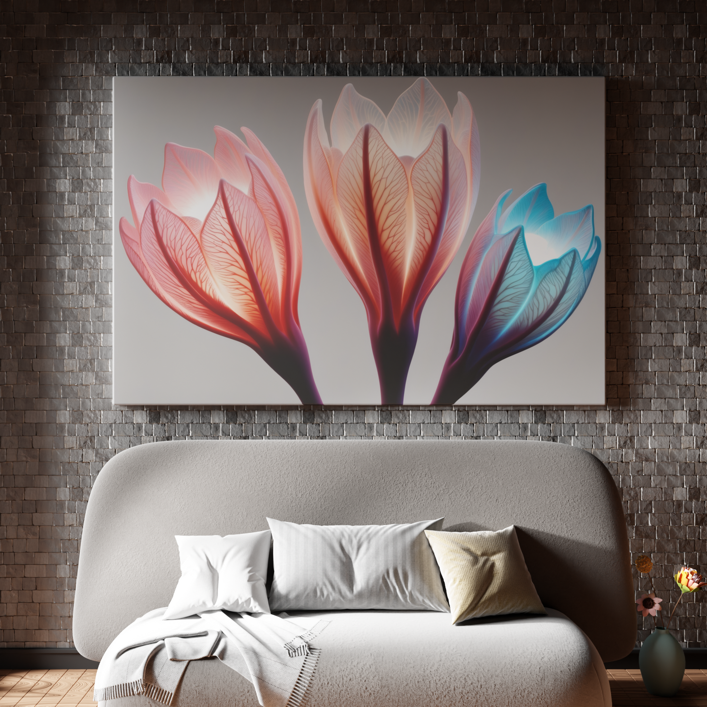 Luminescent Botanical Trio