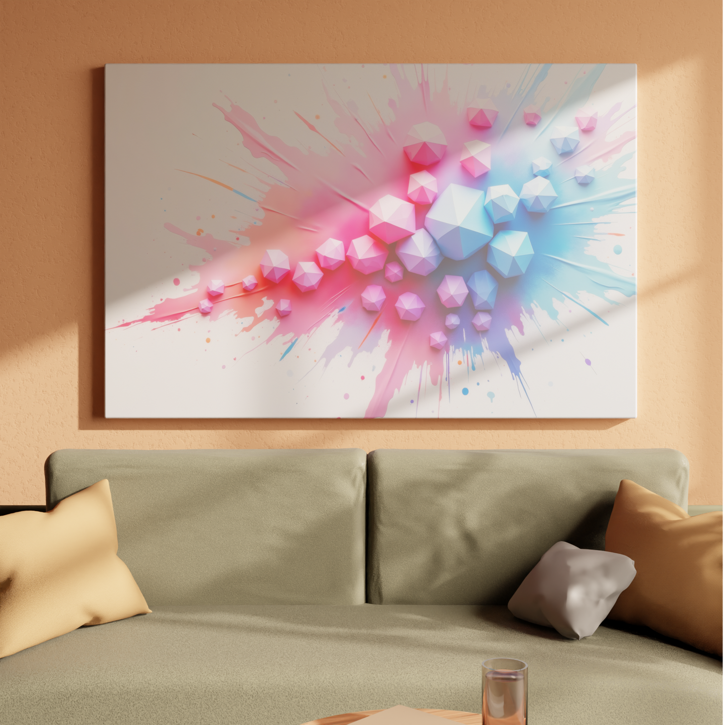 Explosive Geometric Burst