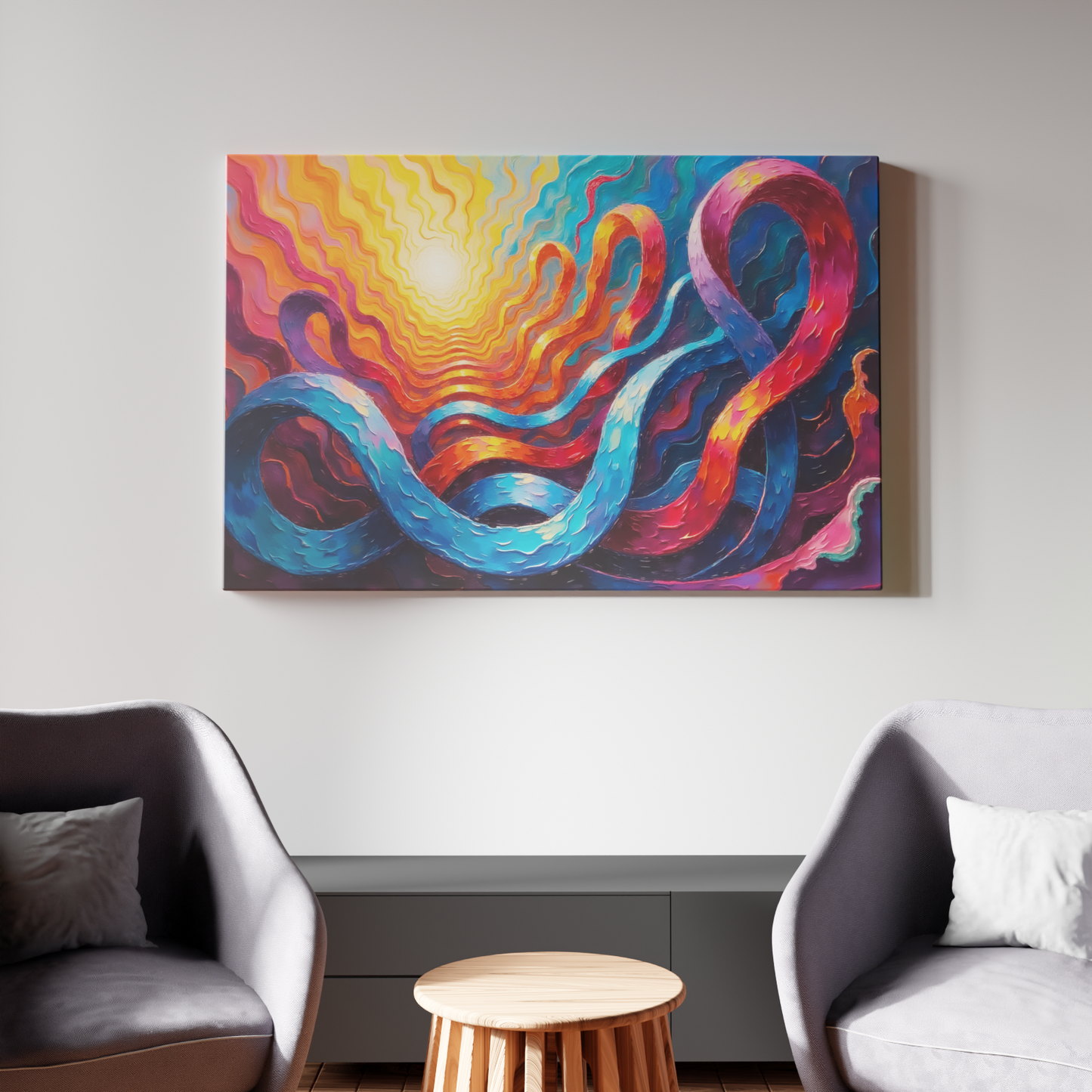 Eternal Dance of Colors