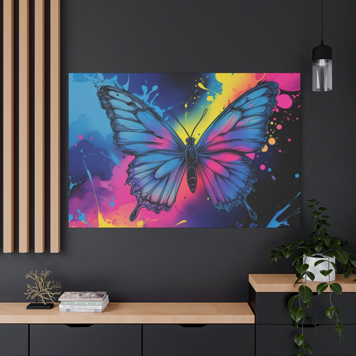 Chromatic Butterfly in Flight