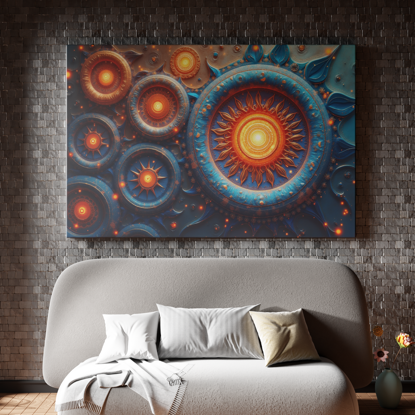 Celestial Medallions of Light