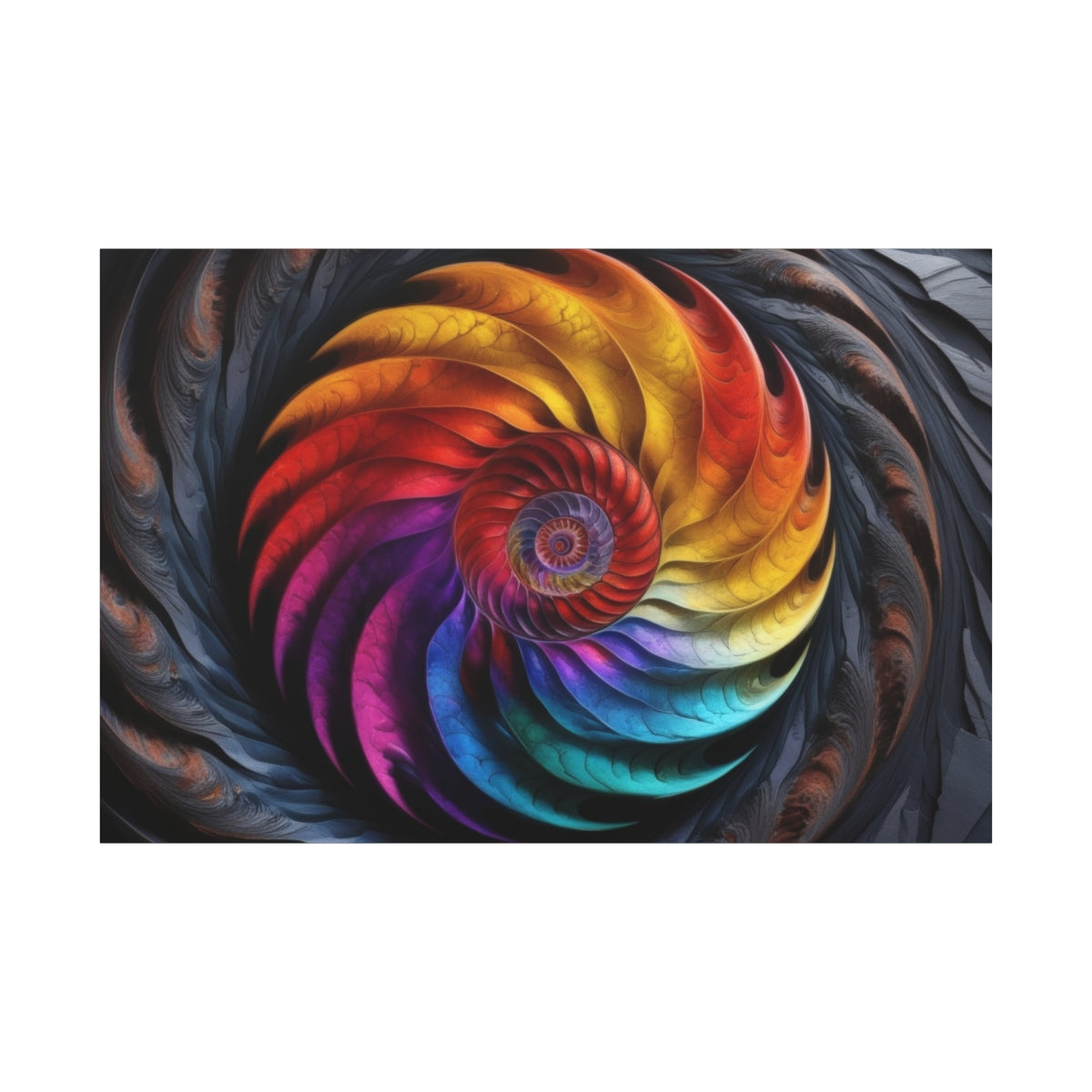 Vortex of Vibrant Hues