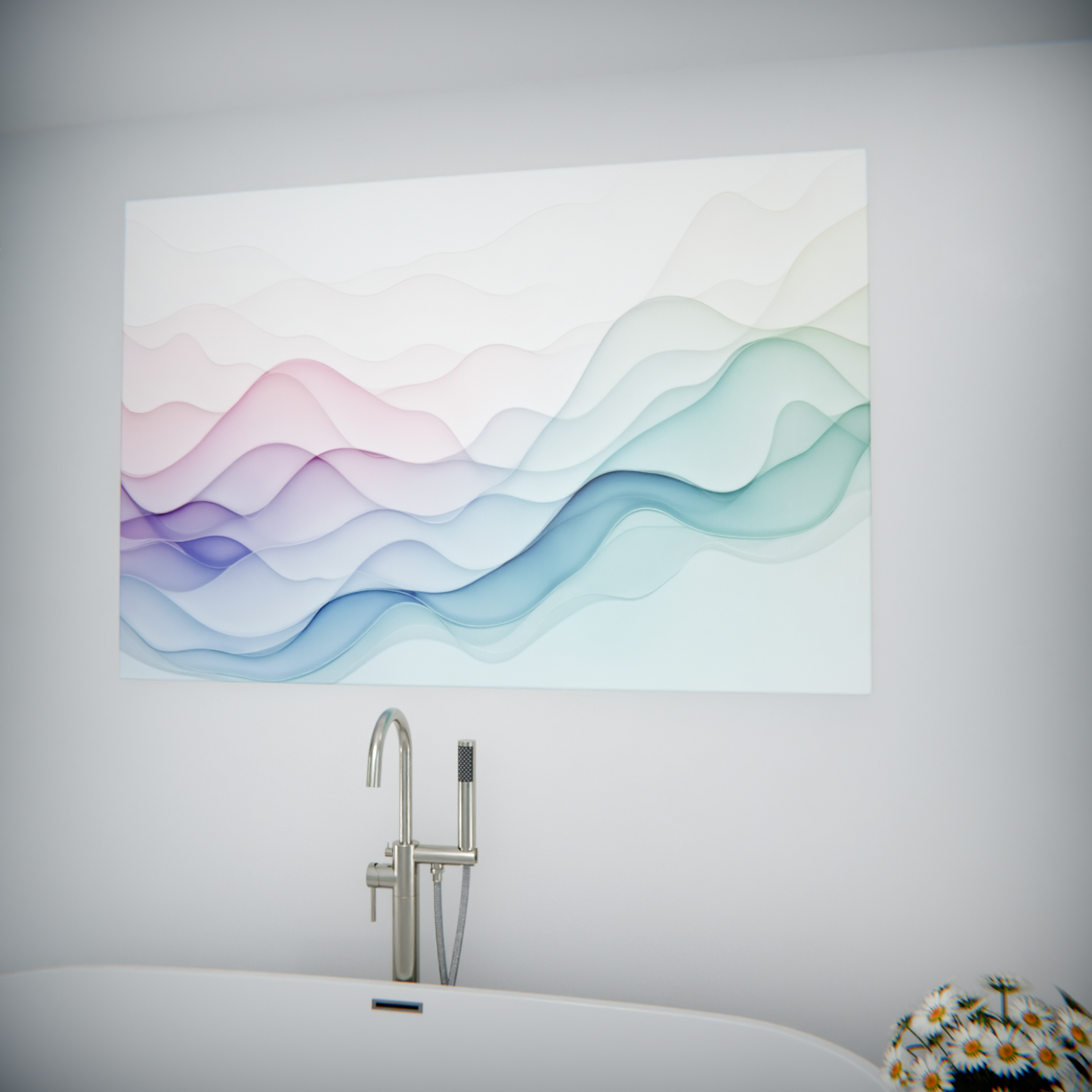 Whispers of Painted Waves