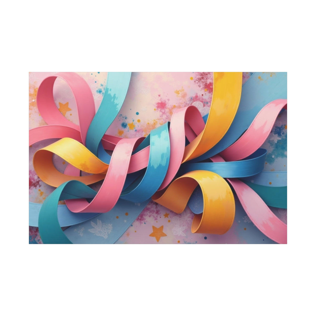 Vibrant Whirl of Joy